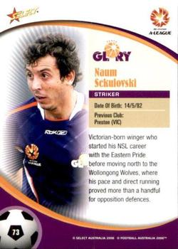 2006 Select A-League #73 Naum Sekulovski Back