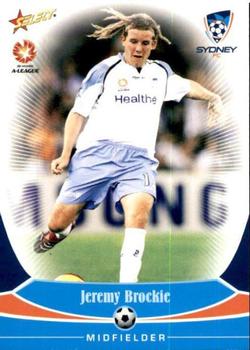 2006 Select A-League #99 Jeremy Brockie Front