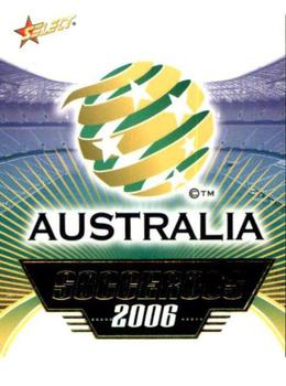 2006 Select A-League - Socceroos #SR1 Checklist Front