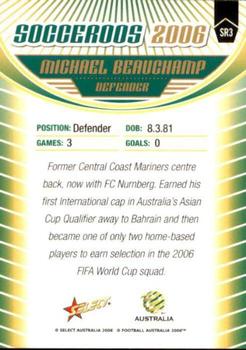 2006 Select A-League - Socceroos #SR3 Michael Beauchamp Back