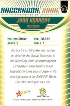 2006 Select A-League - Socceroos #SR12 Josh Kennedy Back