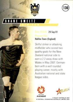 2007 Select A-League #130 Shane Smeltz Back