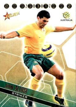 2007 Select A-League - Socceroos #SR2 John Aloisi Front