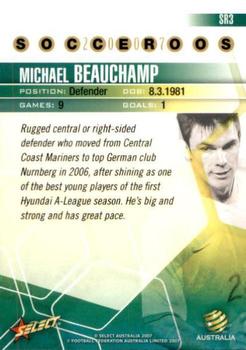 2007 Select A-League - Socceroos #SR3 Michael Beauchamp Back