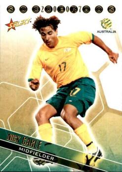 2007 Select A-League - Socceroos #SR6 Nick Carle Front