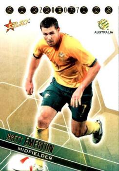 2007 Select A-League - Socceroos #SR9 Brett Emerton Front