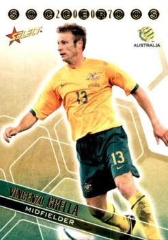 2007 Select A-League - Socceroos #SR10 Vincenzo Grella Front