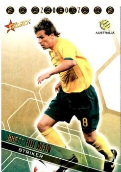 2007 Select A-League - Socceroos #SR11 Brett Holman Front