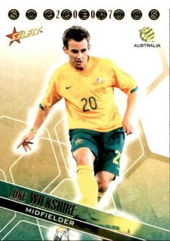 2007 Select A-League - Socceroos #SR24 Luke Wilkshire Front