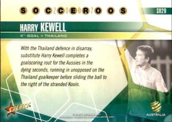 2007 Select A-League - Socceroos #SR29 Harry Kewell Back