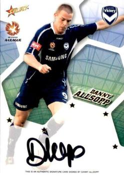 2007 Select A-League - Signatures #A3 Danny Allsopp Front