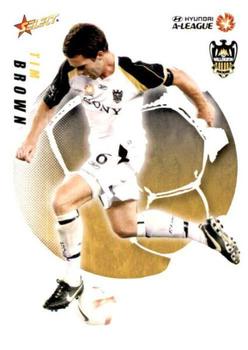 2008-09 Select A-League #104 Tim Brown Front