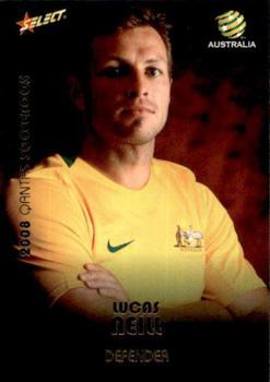 2008-09 Select A-League - Socceroos #SR3 Lucas Neill Front