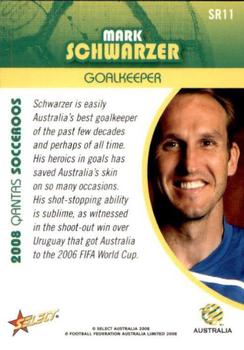 2008-09 Select A-League - Socceroos #SR11 Mark Schwarzer Back