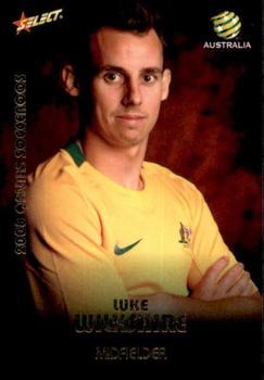 2008-09 Select A-League - Socceroos #SR12 Luke Wilkshire Front