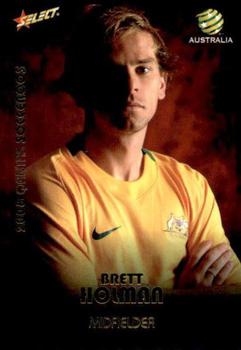 2008-09 Select A-League - Socceroos #SR16 Brett Holman Front