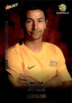 2008-09 Select A-League - Socceroos #SR20 Jacob Burns Front
