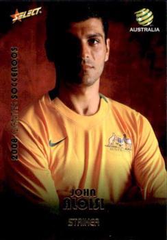 2008-09 Select A-League - Socceroos #SR30 John Aloisi Front