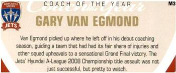 2008-09 Select A-League - Medalists #M3 Gary van Egmond Back