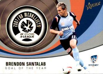 2008-09 Select A-League - Medalists #M4 Brendon Santalab Front