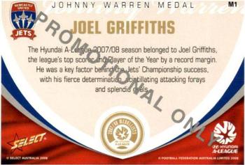 2008-09 Select A-League - Promos #M1 Joel Griffiths Back