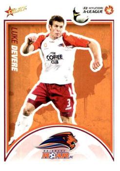 2009-10 Select A-League #17 Luke DeVere Front