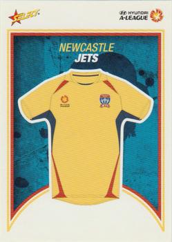 2009-10 Select A-League #74 Newcastle Jets Jersey Front