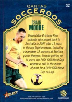 2009-10 Select A-League - Socceroos #S2 Craig Moore Back