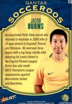 2009-10 Select A-League - Socceroos #S5 Jacob Burns Back