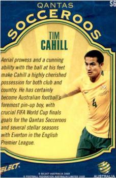 2009-10 Select A-League - Socceroos #S6 Tim Cahill Back