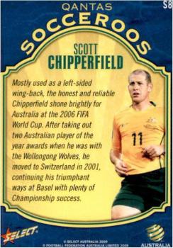 2009-10 Select A-League - Socceroos #S8 Scott Chipperfield Back
