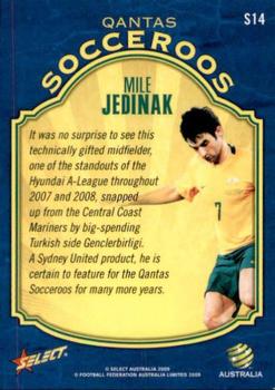 2009-10 Select A-League - Socceroos #S14 Mile Jedinak Back