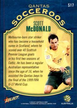 2009-10 Select A-League - Socceroos #S17 Scott McDonald Back