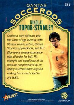 2009-10 Select A-League - Socceroos #S27 Nikolai Topor-Stanley Back