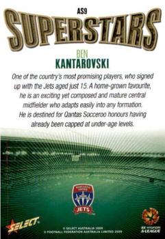 2009-10 Select A-League - Superstars #AS9 Ben Kantarovski Back