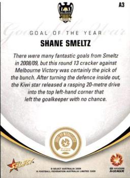 2009-10 Select A-League - Medallists #A1 Shane Smeltz Back