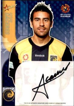 2009-10 Select A-League - Signatures #SC3 Adrian Caceres Front