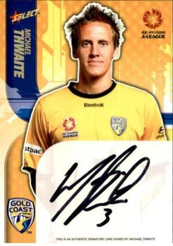 2009-10 Select A-League - Signatures #SC4 Michael Thwaite Front