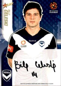2009-10 Select A-League - Signatures #SC5 Billy Celeski Front