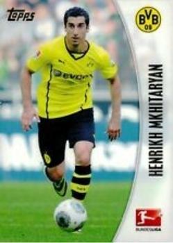 2013-14 Topps Chrome Bundesliga #53 Henrikh Mkhitaryan Front