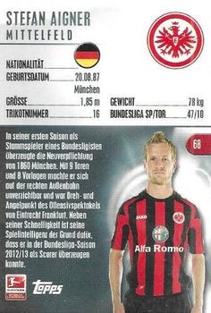 2013-14 Topps Chrome Bundesliga #68 Stefan Aigner Back