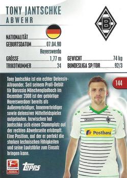 2013-14 Topps Chrome Bundesliga #144 Tony Jantschke Back