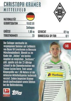 2013-14 Topps Chrome Bundesliga #146 Christoph Kramer Back