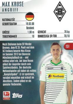 2013-14 Topps Chrome Bundesliga #151 Max Kruse Back