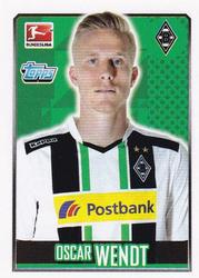 2014-15 Topps Fussball Bundesliga Stickers #190 Oscar Wendt Front