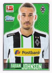 2014-15 Topps Fussball Bundesliga Stickers #192 Fabian Johnson Front