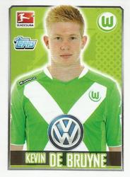 2014-15 Topps Fussball Bundesliga Stickers #270 Kevin de Bruyne Front