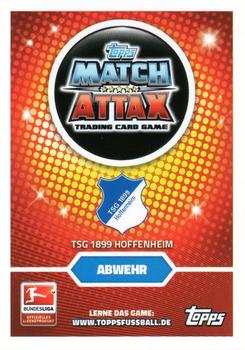 2016-17 Topps Match Attax Bundesliga #149 Niklas Süle Back