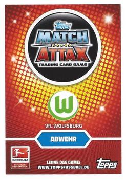 2016-17 Topps Match Attax Bundesliga #310 Marcel Schäfer Back