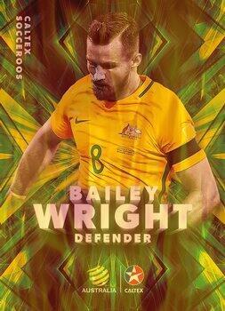 2018 Tap 'N' Play Caltex Socceroos - Silver #19 Bailey Wright Front